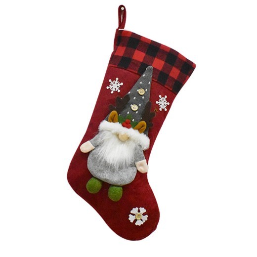 Christmas Decoration Gift Faceless Doll Christmas Stocking Pendant