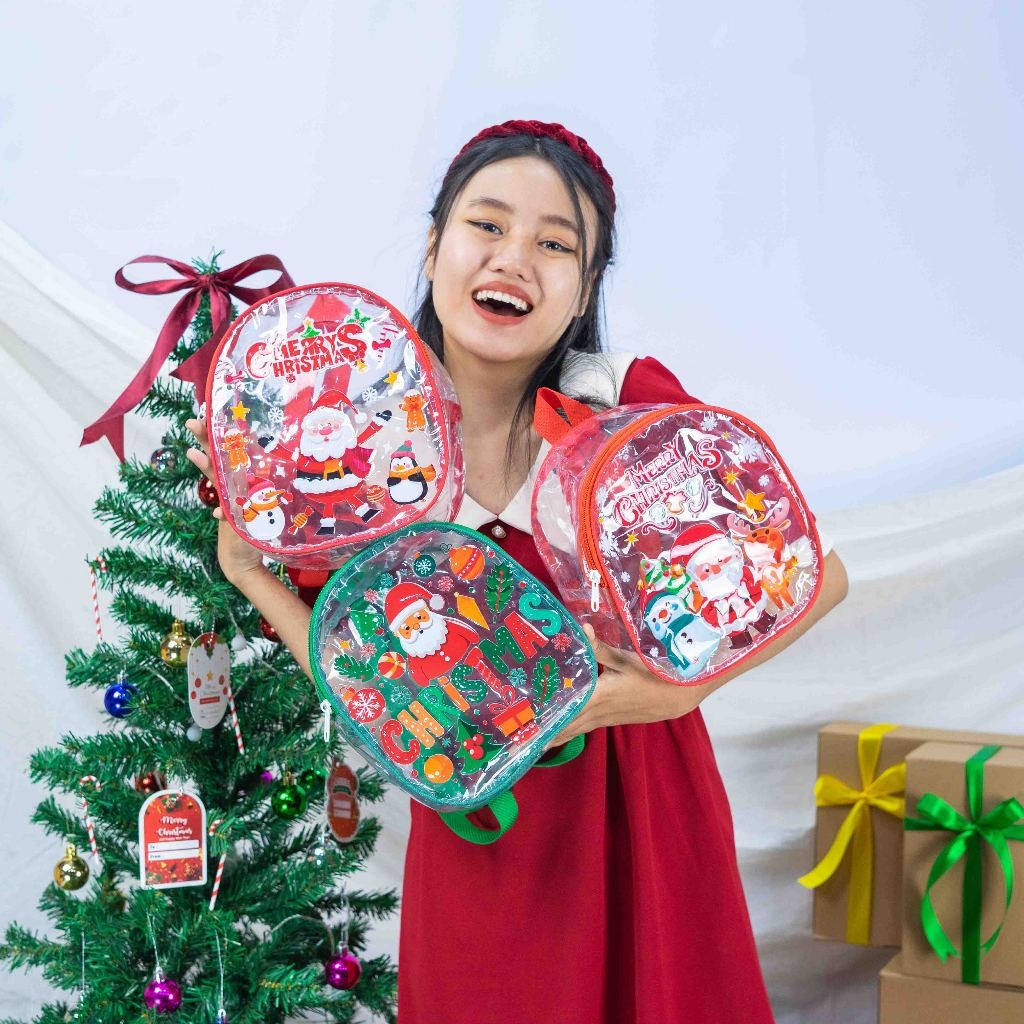 (CLEAR BAG) Special Christmas Bag / Christmas Gift Souvenir CAN BE BUY SINGLE