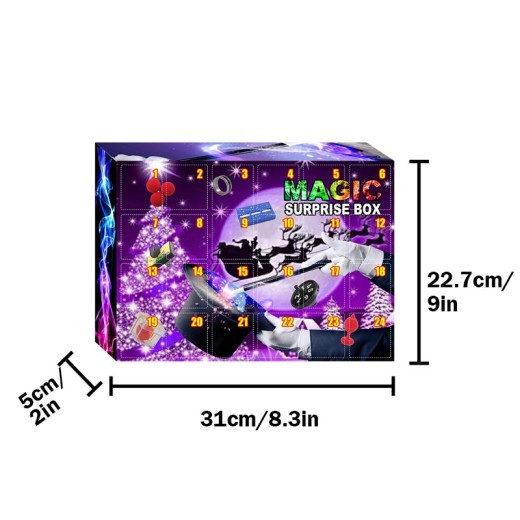 Magic Blind Box Christmas Gift Props