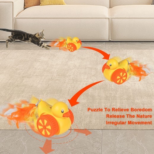 Funny Cat Smart Laser Cat Toy USB Charging Mobile Multi-replacement Head Calls