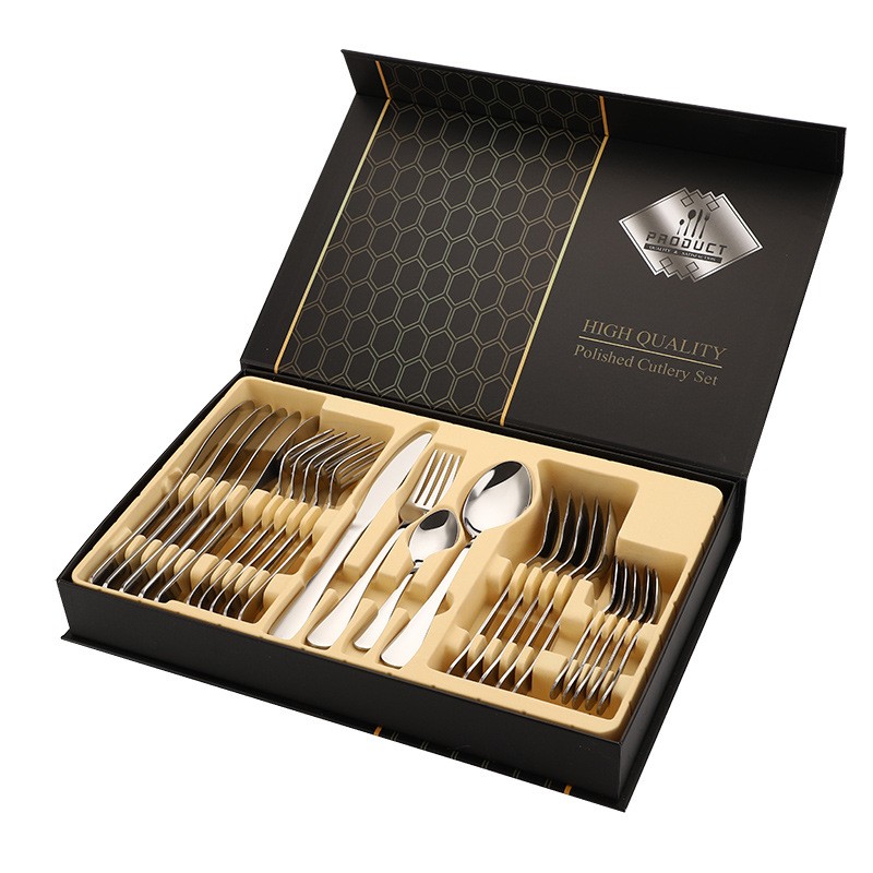 Cutlery Set 24 Piece Deluxe