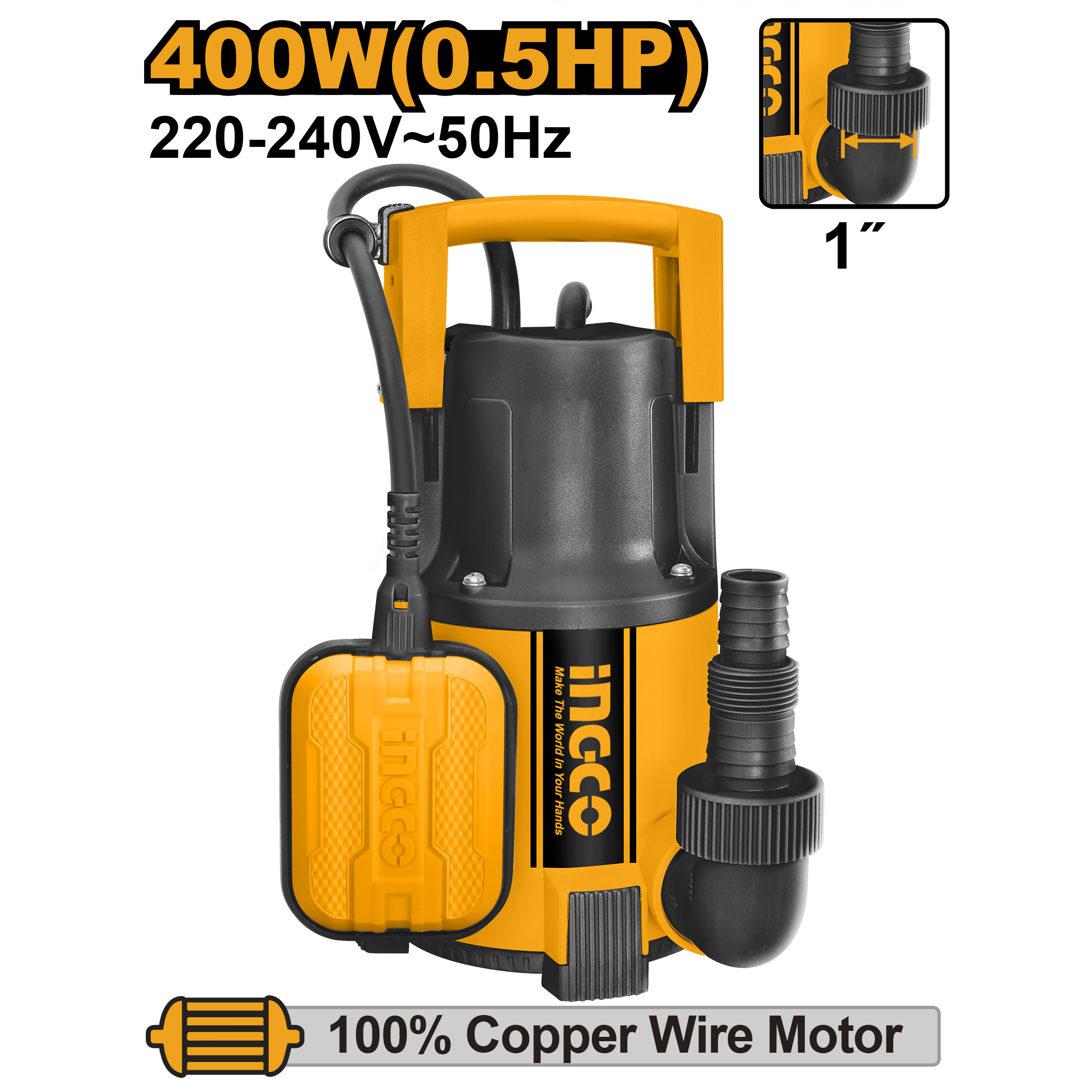 Submersible Pump 400W
