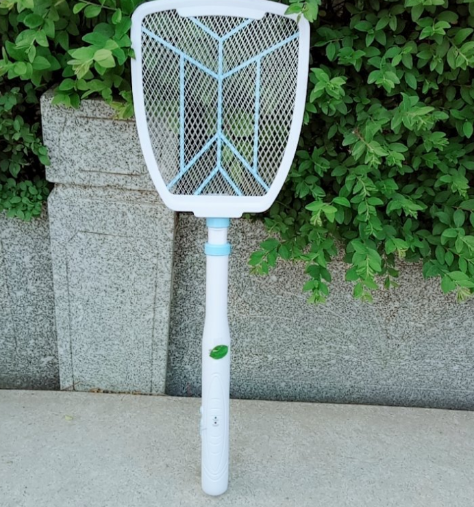 Electric Mosquito Swatter Retractable Folding Fly Swatter Rechargeable Mosquito Swatter