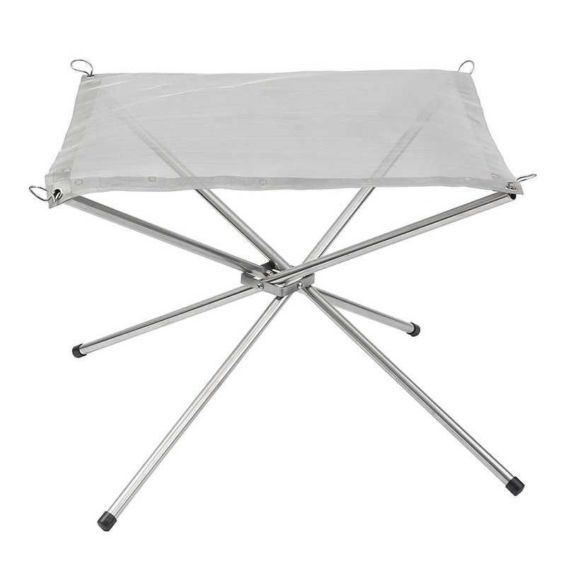 GLOP Portable and Lightweight Campfire Stand for Perfect Camping, Picnic and Outdoor Activities