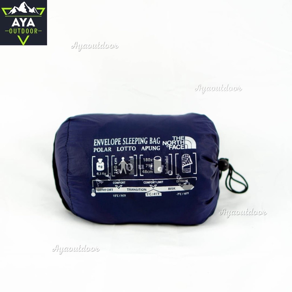 Sleeping Bag Polar Fleece Outdoor Sleeping Bag Polar Fleece Thick Summit Series Soft Warm Camping