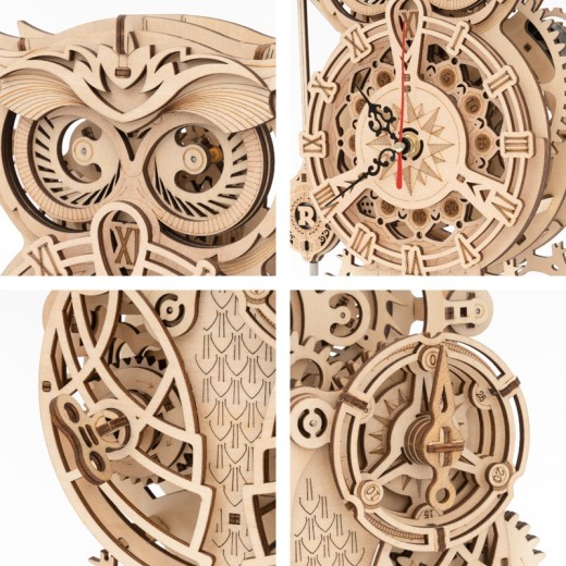 Robotime Rokr 3D Wooden Models Building Kits Assembly Toy Gift For Children Ornaments Toy For Home Decoration DropShipping