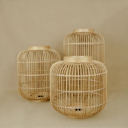 Bamboo Floor Lamp
