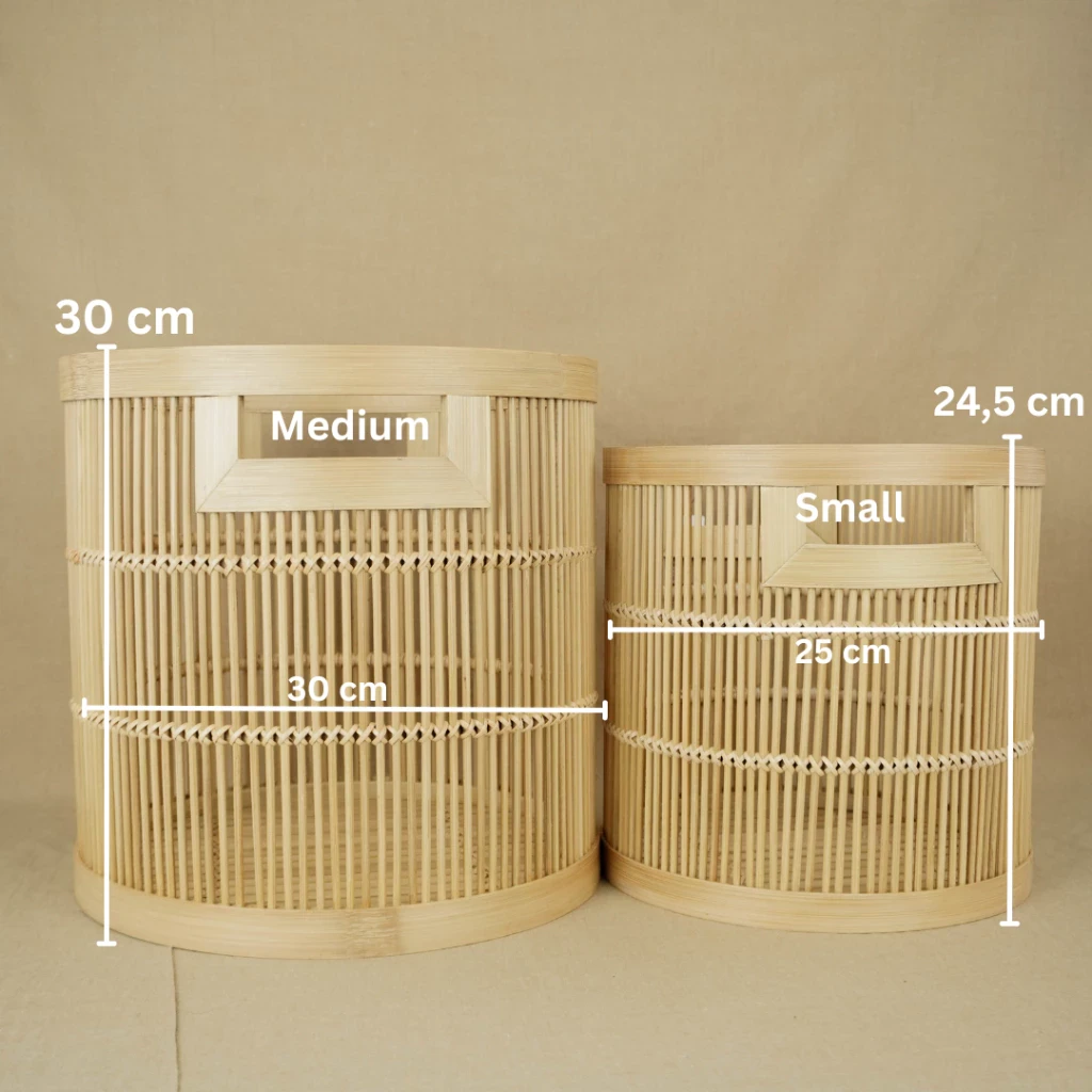 Calla Bamboo Basket