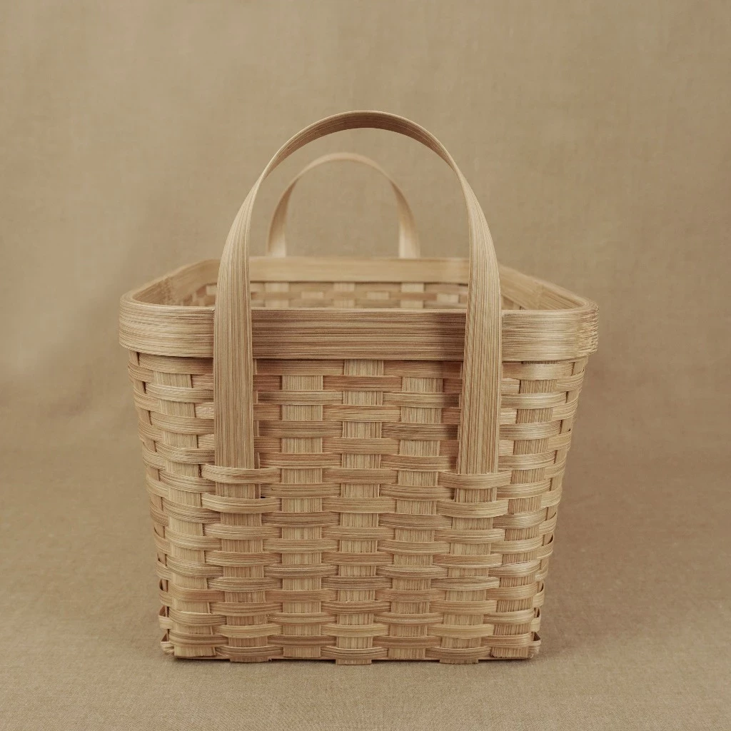 Aesthetic Bamboo Basket