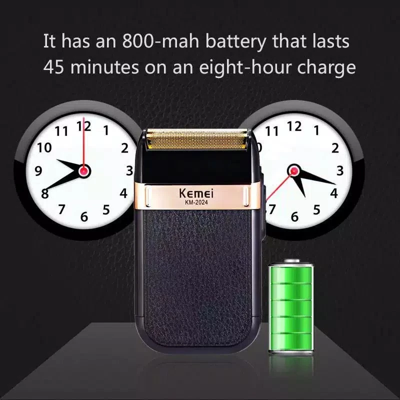 Kemei KM-2024 Shaver Waterproof Tool Shaver Beard