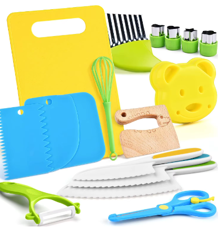 17PCS Kids Cooking sets Real Cooking