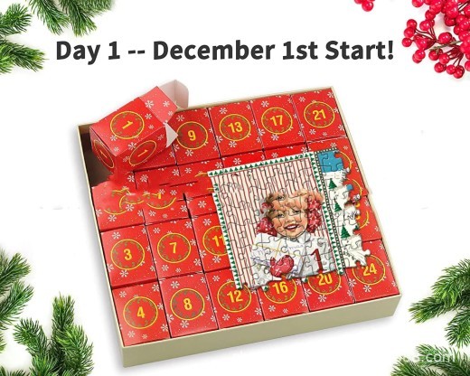 Puzzle Countdown Christmas Gift