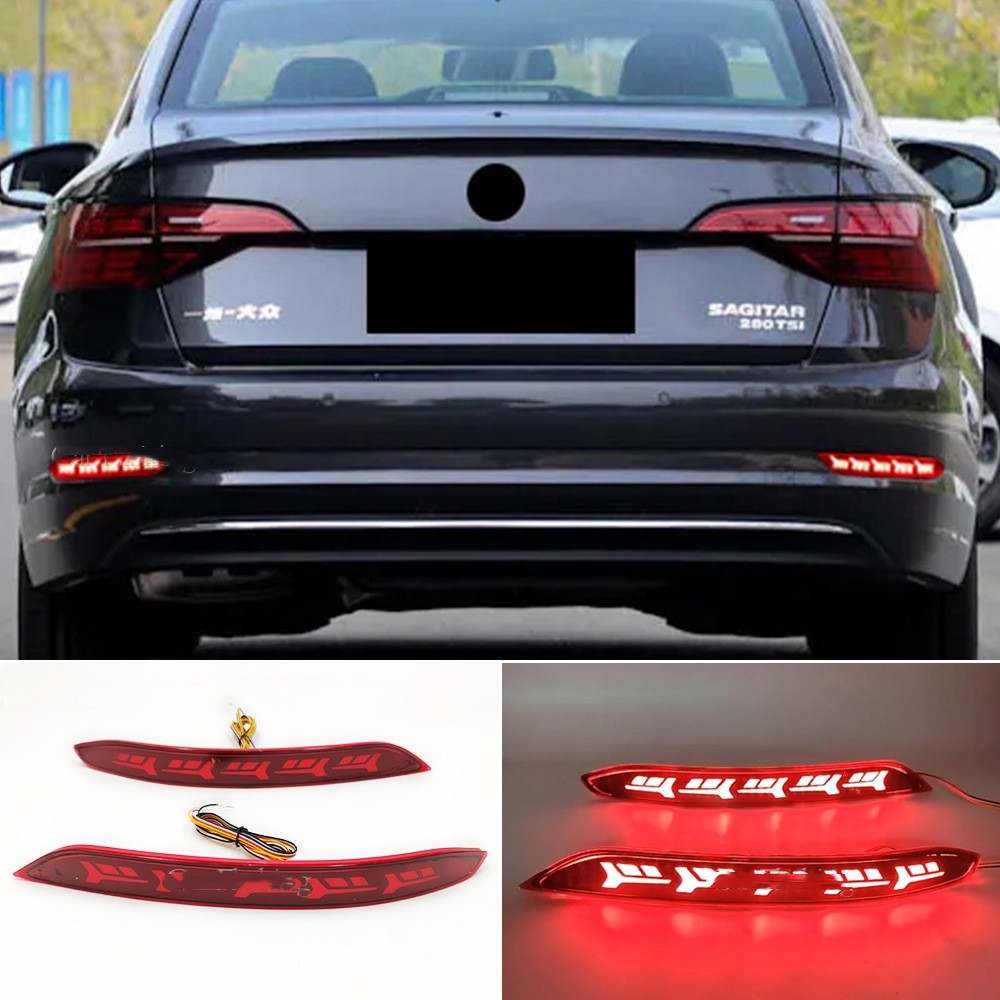 Water Flow Bumper Light Modified Special LED Streamer Steering Brake
