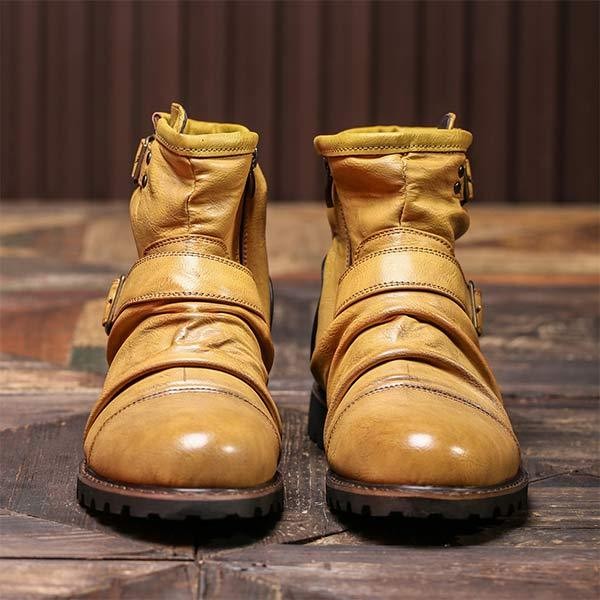 Men's Vintage Crinkle Booties