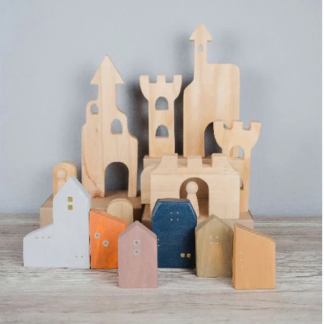Woodwood Toys Little Town | Wooden Toys