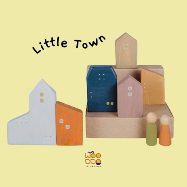 Woodwood Toys Little Town | Wooden Toys