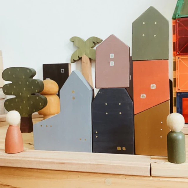 Woodwood Toys Little Town | Wooden Toys