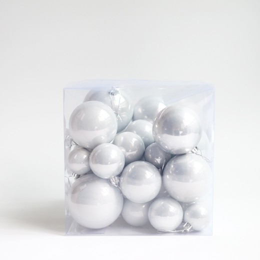 Pearlescent Champagne Gold Christmas Balls Christmas Tree Decoration