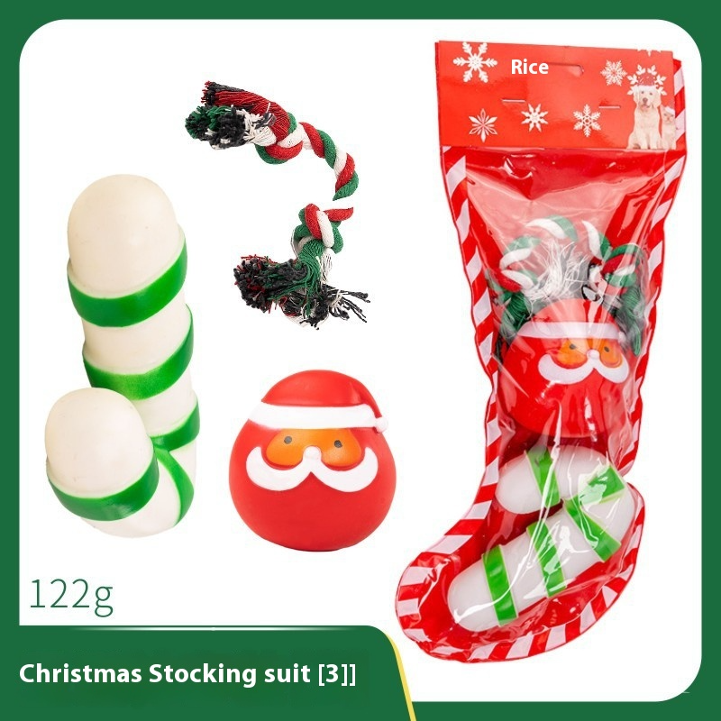 New Christmas Pet Dog Bite-resistant Toys
