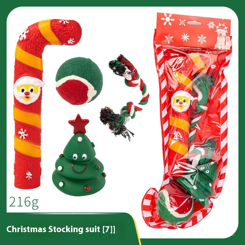 New Christmas Pet Dog Bite-resistant Toys