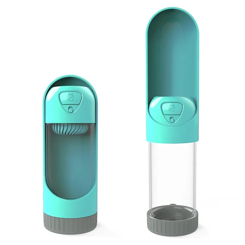 Pet Drinking Cup Pet Water Bottle Convenient Easy To Use Splash-Proof Splash-Proof One-Key Lock ABS Standard