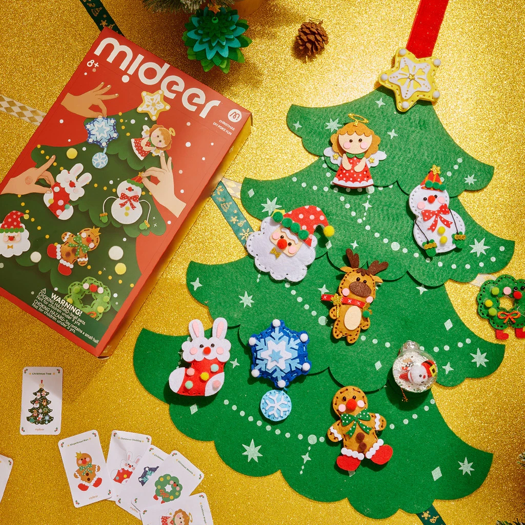 Christmas DIY Poke Fun Christmas Advent Calendar Educational Toys Creative Arts Gifts Christmas Hampers Xmas Kids Toys