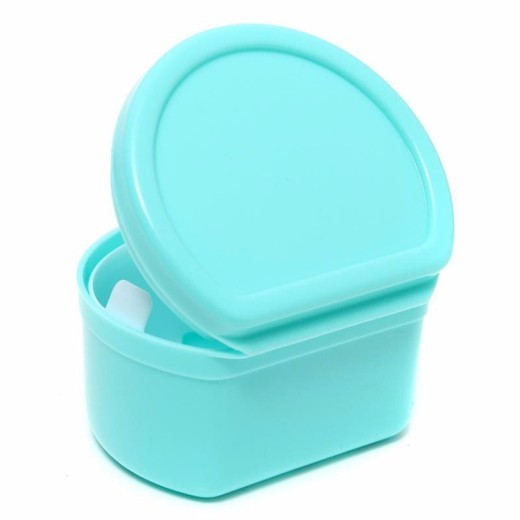 Portable False Teeth Set Retainer Storage Box Orthodontic Invisible Teeth Brace Box