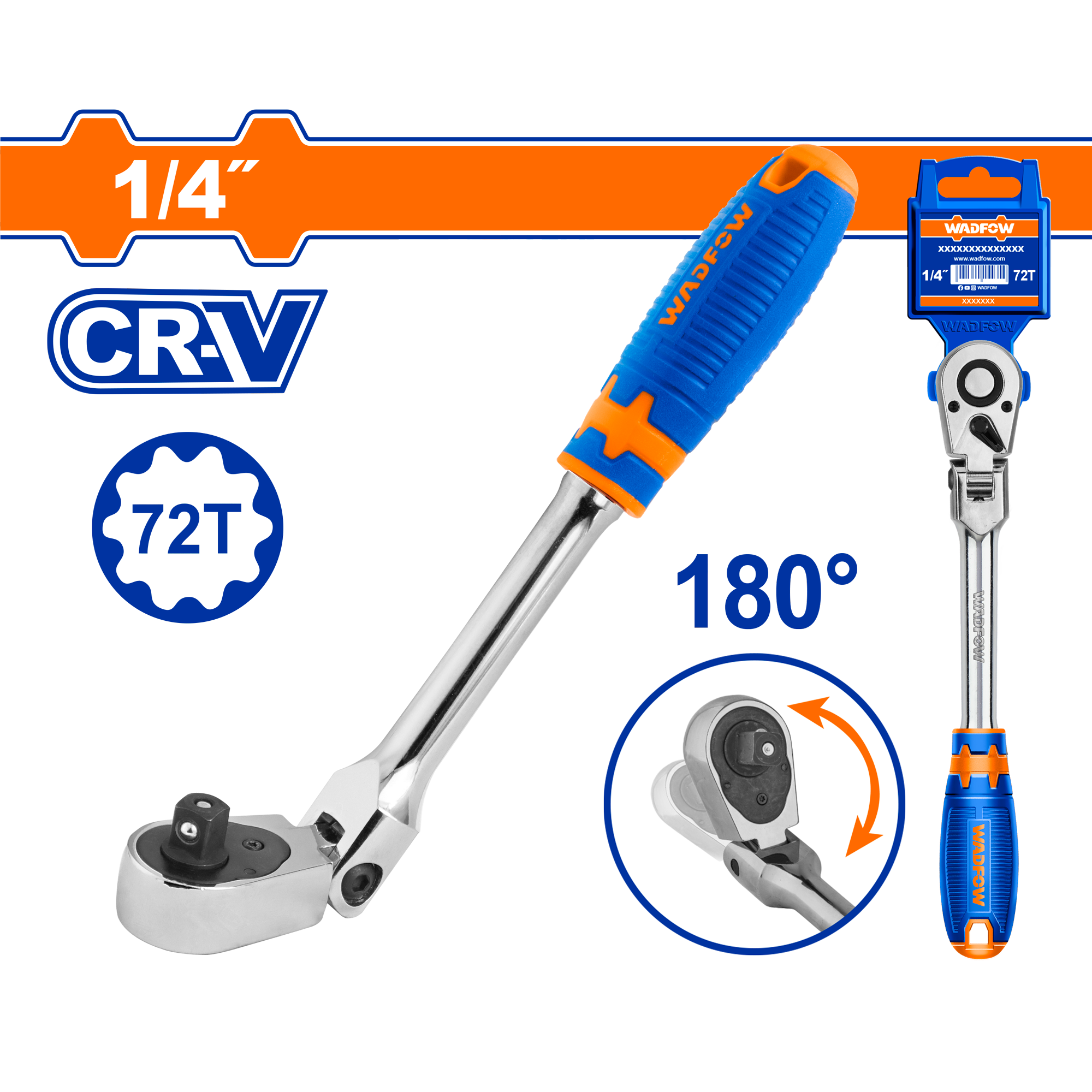 Dr. Flex head ratchet 200mm