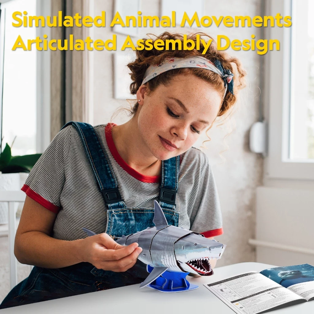 National Geographic Great white Shark - 3D Puzzle