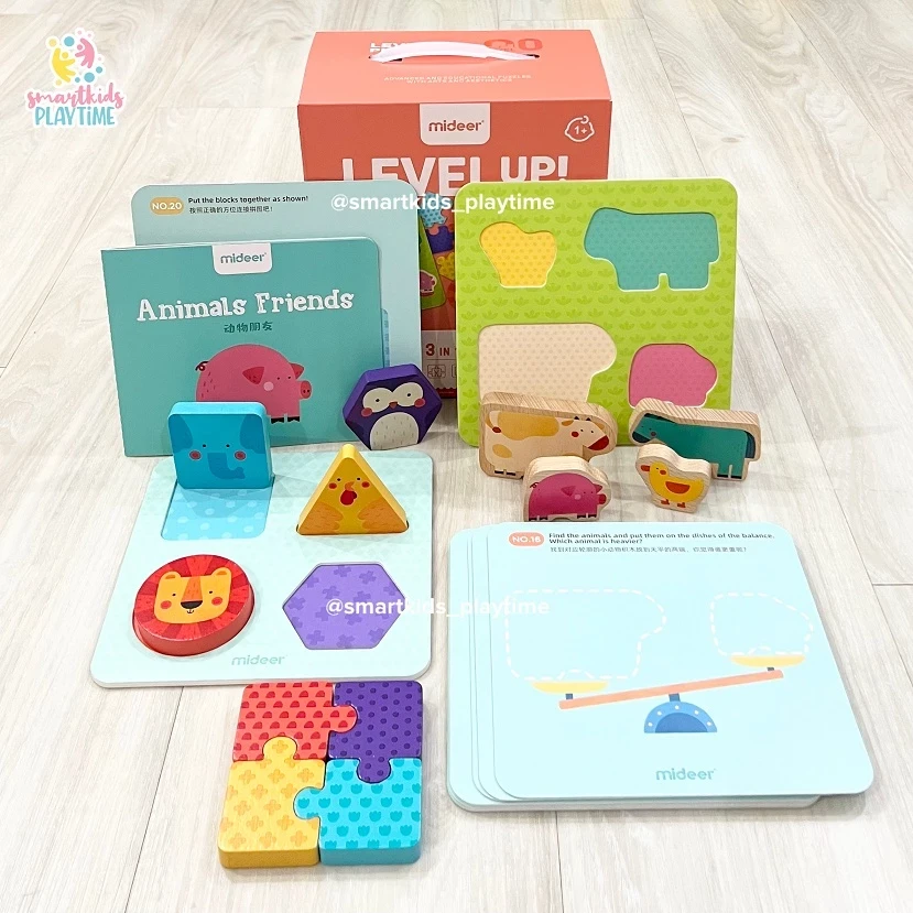 Puzzle Level 0 Animal Friends Educational Toys for Children