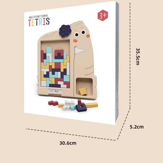 Tetris Building Blocks Puzzle Children's Intelligence Toy Boys Girls Assembled Toys