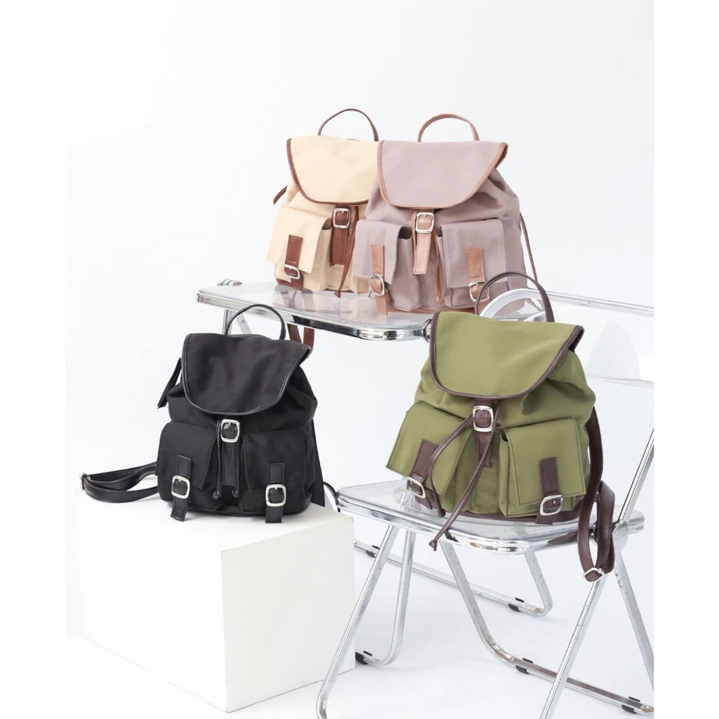 Multifunction Backpack - Koi Canvas Backpack