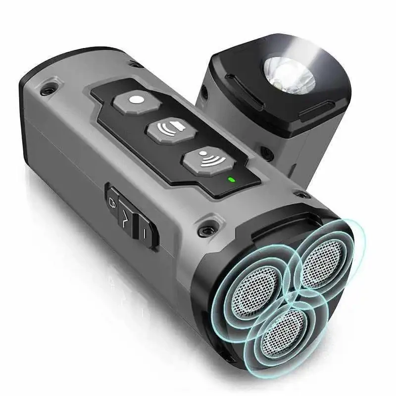 Triple-Head Ultrasonic Dog Repellent