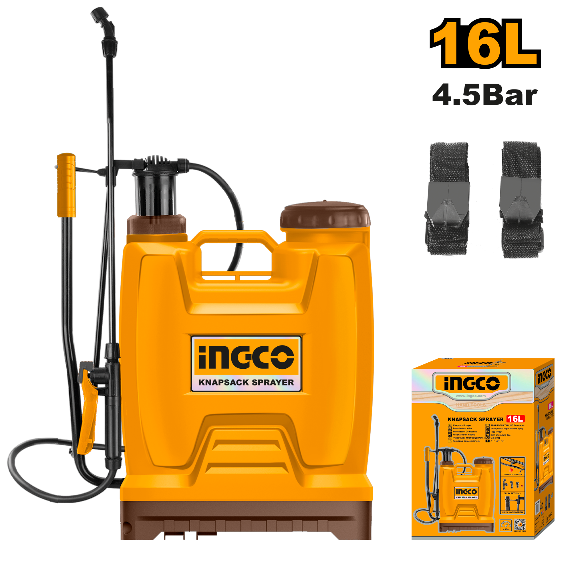 Knapsack sprayer