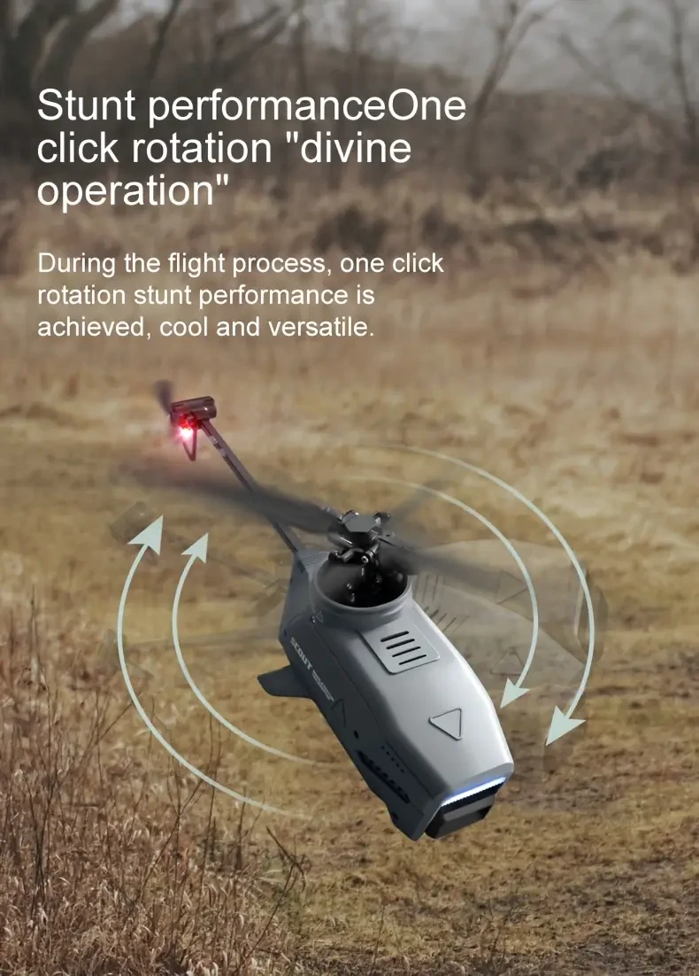 1pc L1 Helicopter Drone with Dual 8K Cameras, 720p Video Resolution, 120 Wide Angle, 30 Adjustable, Easy Remote Control, Wireless App Operation, 12-15 Min Flight Time, 1968.5inch Max Altitude, 5m/s Speed, for Beginners, with Backup Propeller & Storage B