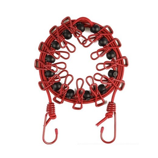Outdoor Elastic Windproof Belt Positioning Buckle Clothespin Clothesline