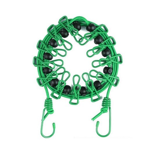 Outdoor Elastic Windproof Belt Positioning Buckle Clothespin Clothesline
