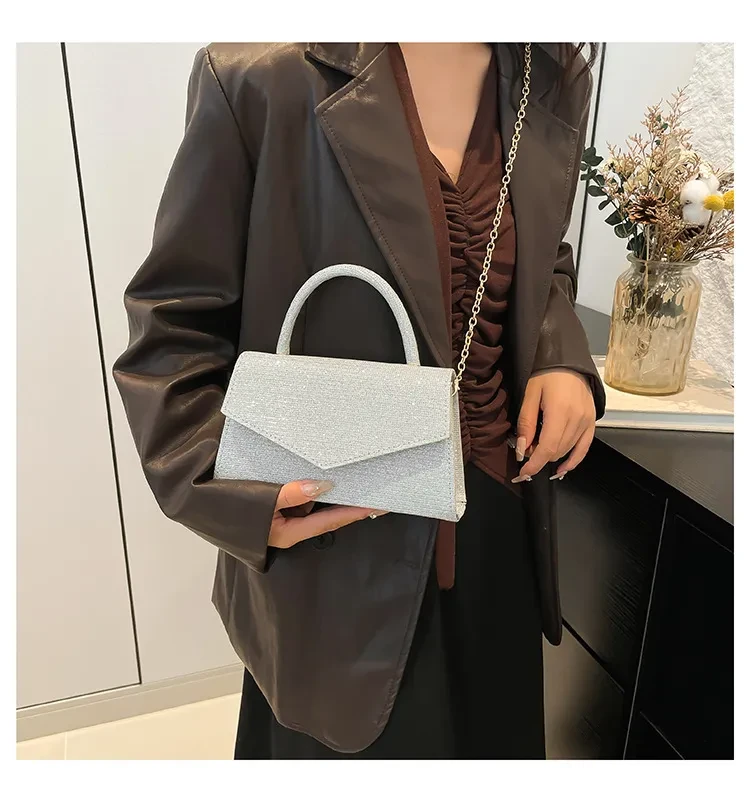 Fashion Diamond Small Square Bag For Women