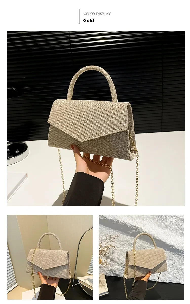 Fashion Diamond Small Square Bag For Women