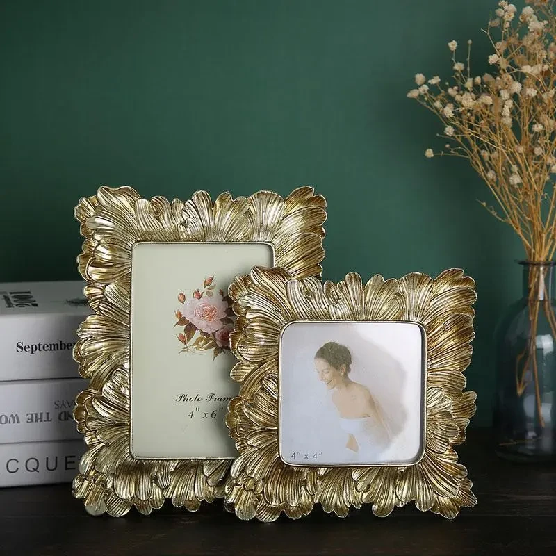 Simple Silver 6 Inch Photo Frame Picture Frame Home Accessories Ornaments Table