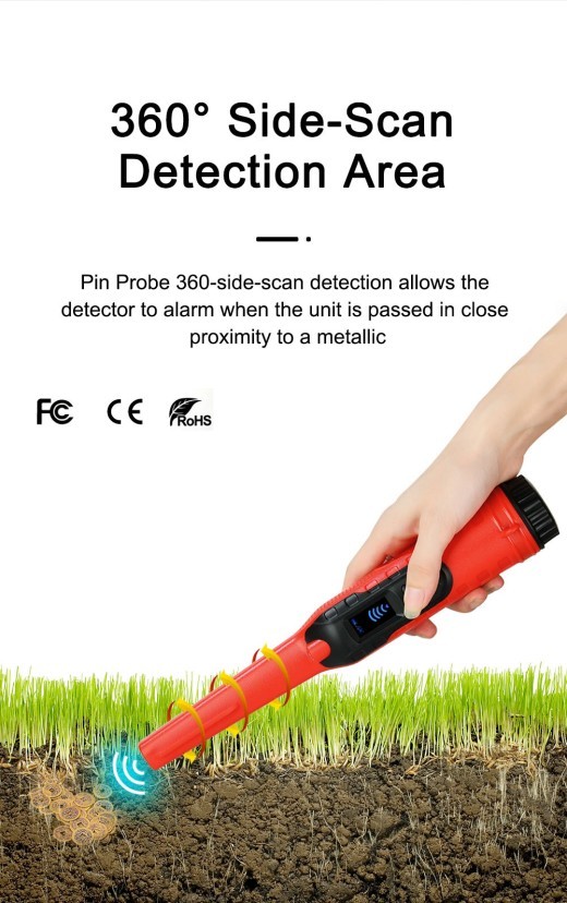 Outdoor Treasure Hunt Handheld Metal Detector
