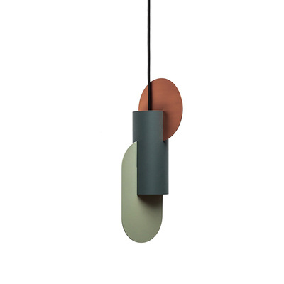 Nordic Creative Single Head Small Chandelier Designer Office Model Room Soft Decoration