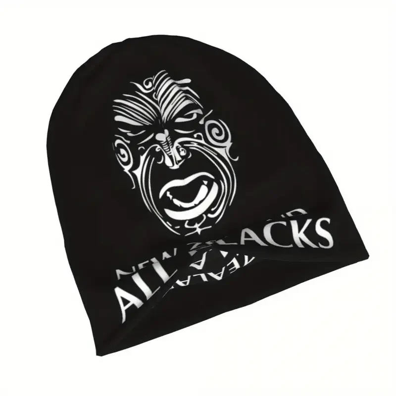 New Zealand All Blacks Haka Rugby Beanie Hat