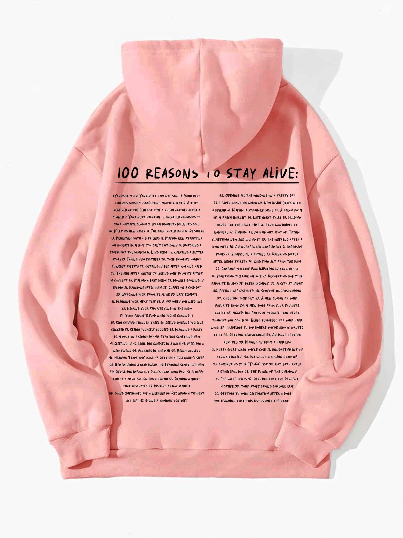 Cozy Script Pocket Hoodie