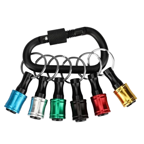 Hexagonal screwdriver head bracket hiking buckle