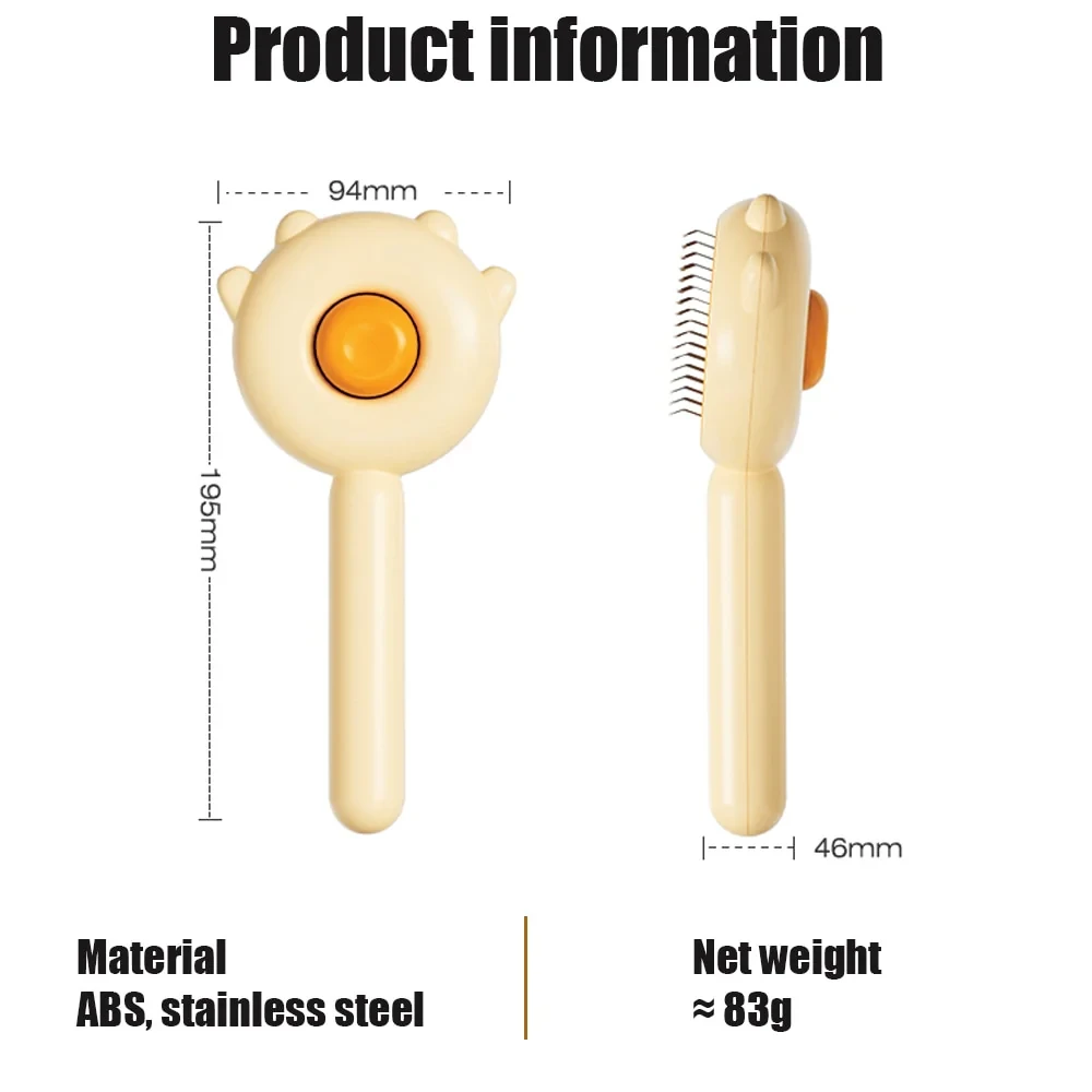 The KittyBrush Cat Grooming Kit