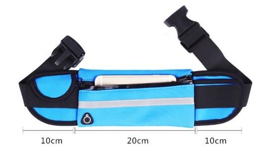 Fitness Waist Bag With Pocket For Hiking Cycling Workout Sports Gym