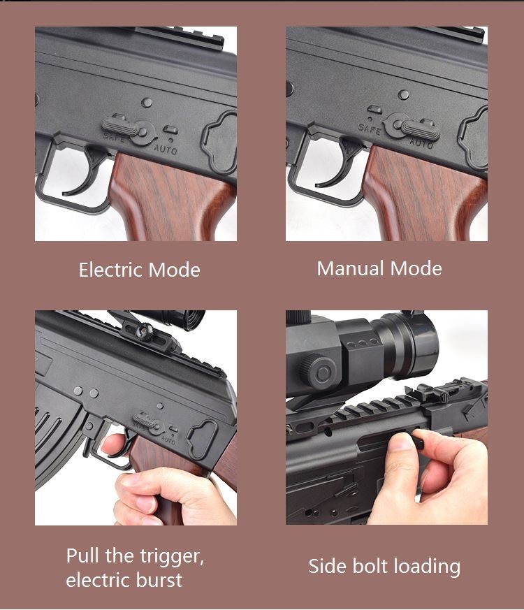 AK-47 / AK-102 Electric Gel Ball Blaster