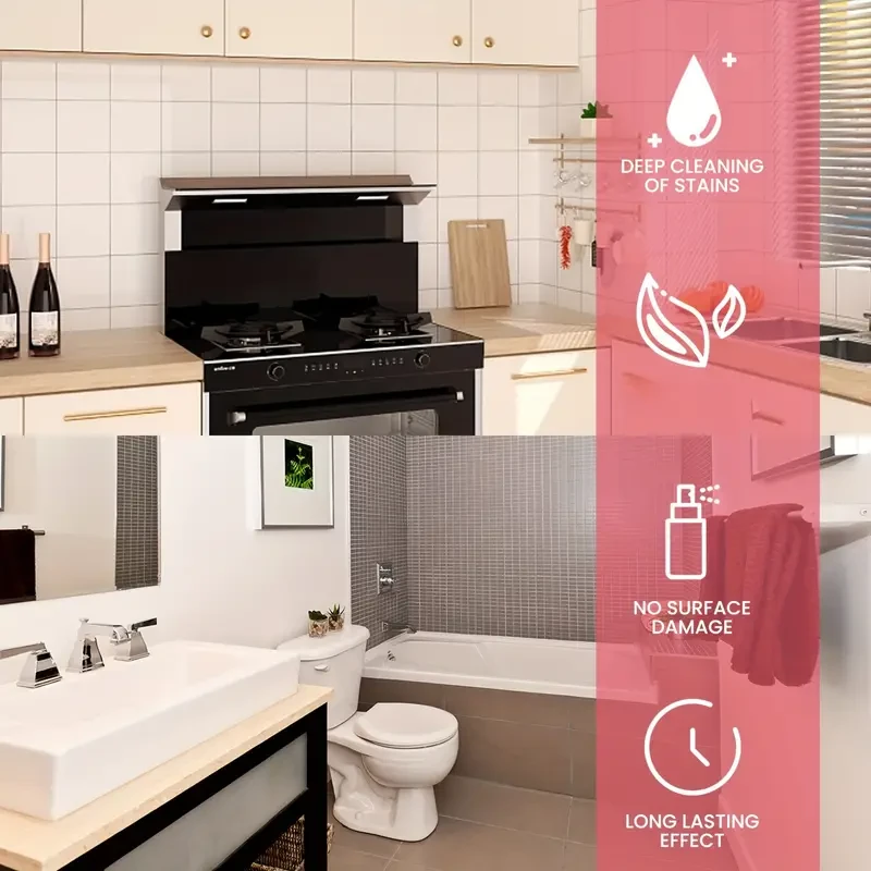 Multi-Functional RV Interior Cleaner - For Kitchen Stoves, Range Hoods, Pot Bottoms, and Sinks