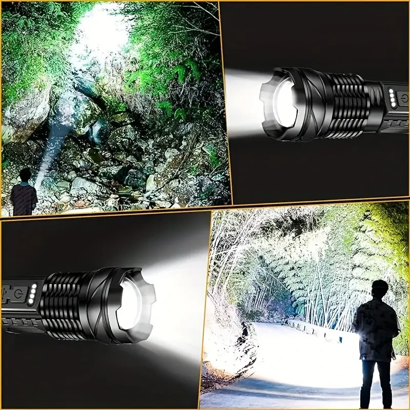 Powerful Rechargeable LED Torch Super High Lumen